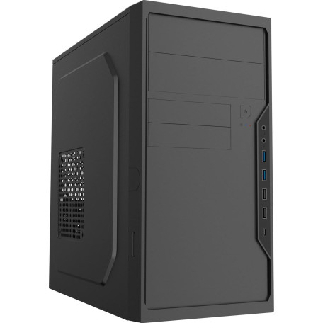 Корпус GameMax MT-307-4U3C Black, без БП, Mini Tower, Micro ATX / Mini ITX, 2хUSB 2.0, 2хUSB 3.0, Ty (MT-307-4U3C)
