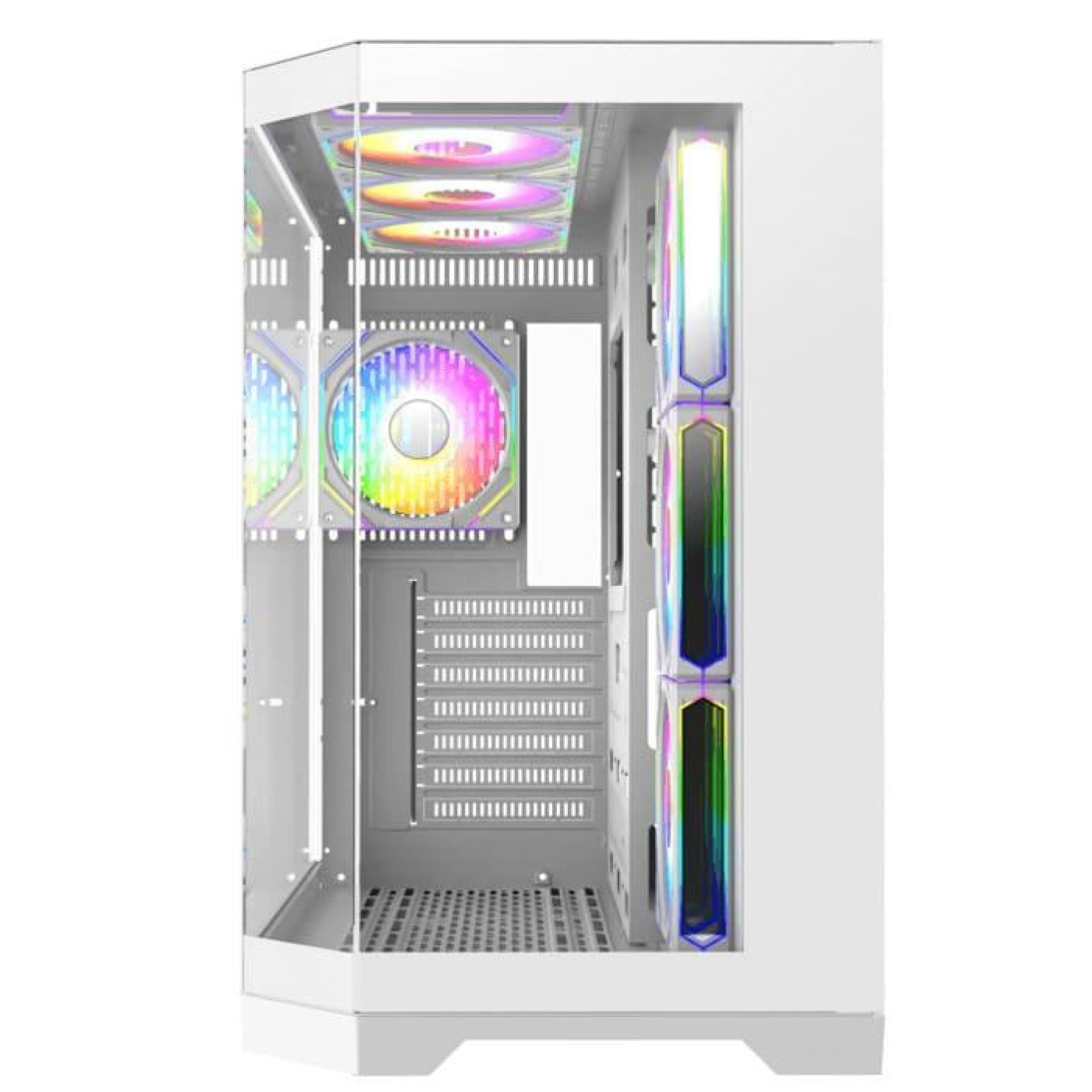 Корпус GameMax HYPE-A Tempered Glass White (HYPE-A White) Без БП