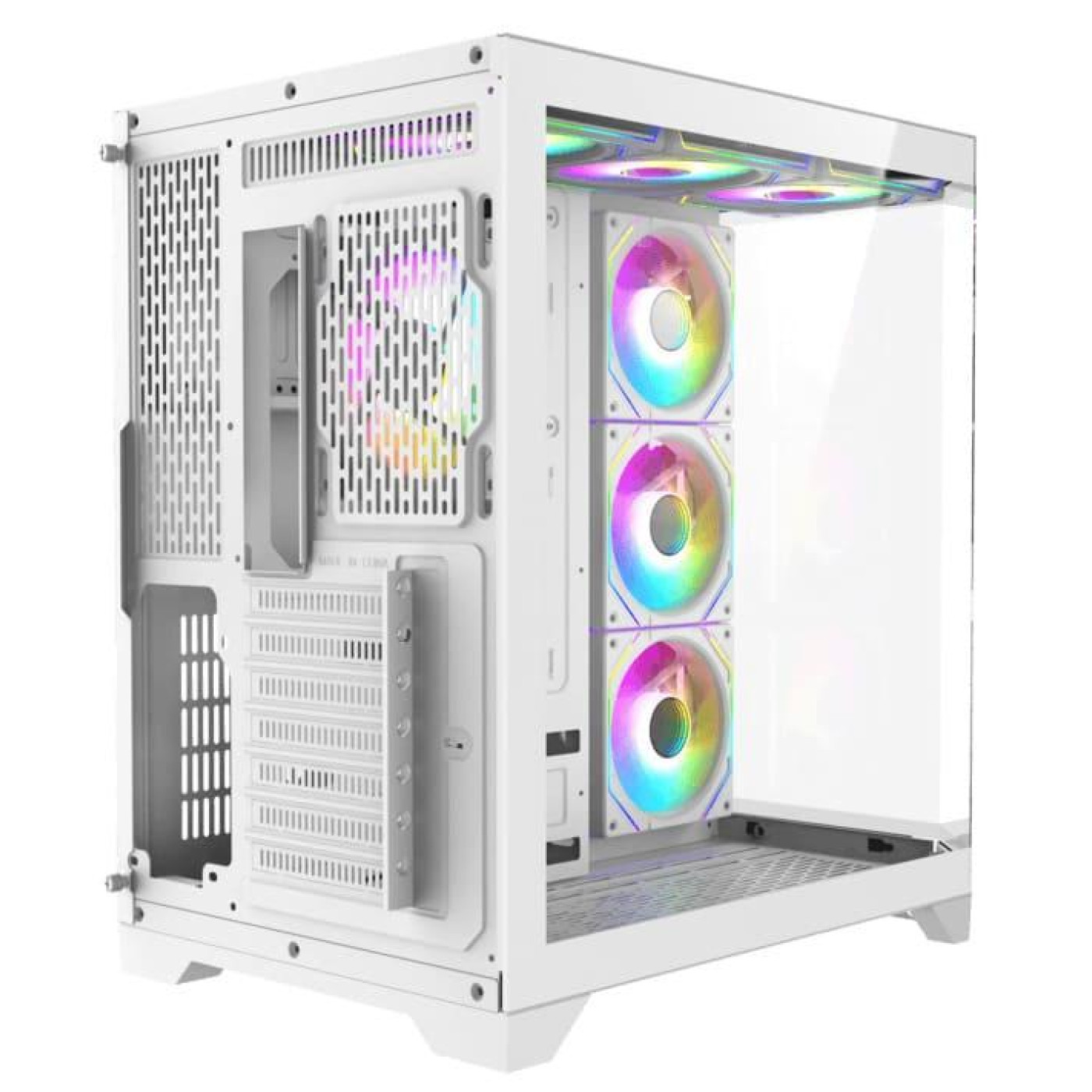 Корпус GameMax HYPE-A Tempered Glass White (HYPE-A White) Без БП