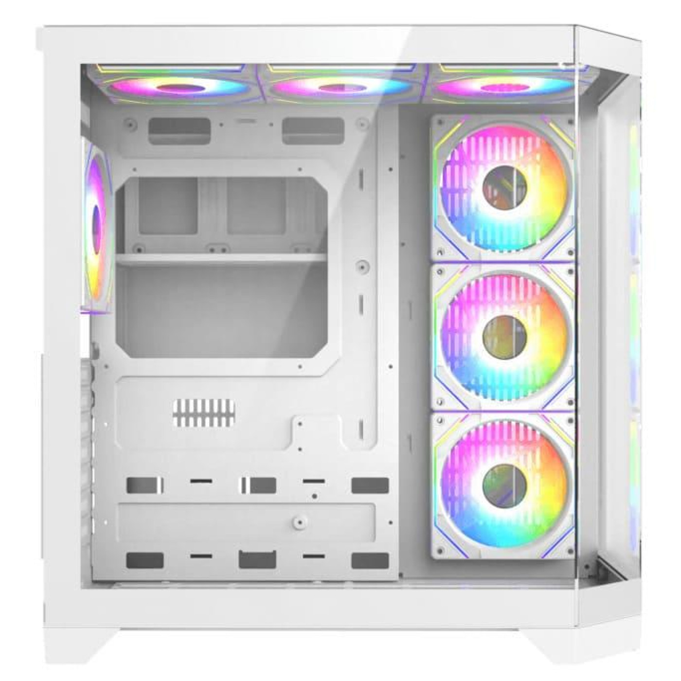 Корпус GameMax HYPE-A Tempered Glass White (HYPE-A White) Без БП