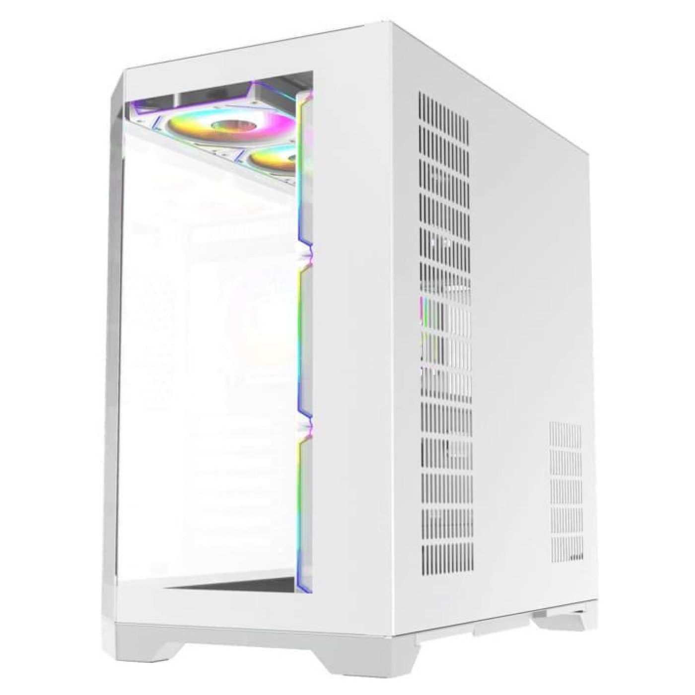 Корпус GameMax HYPE-A Tempered Glass White (HYPE-A White) Без БП