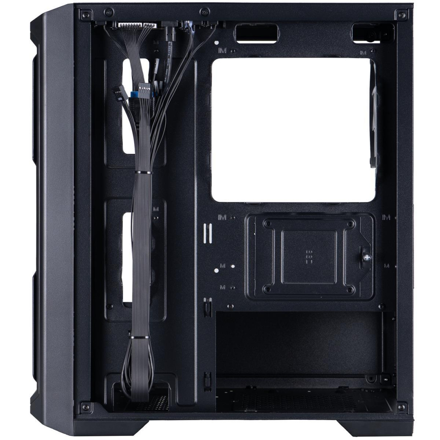 Корпус 1stPlayer H2-BK-4F7 Black (H2-BK-4F7) Без БП