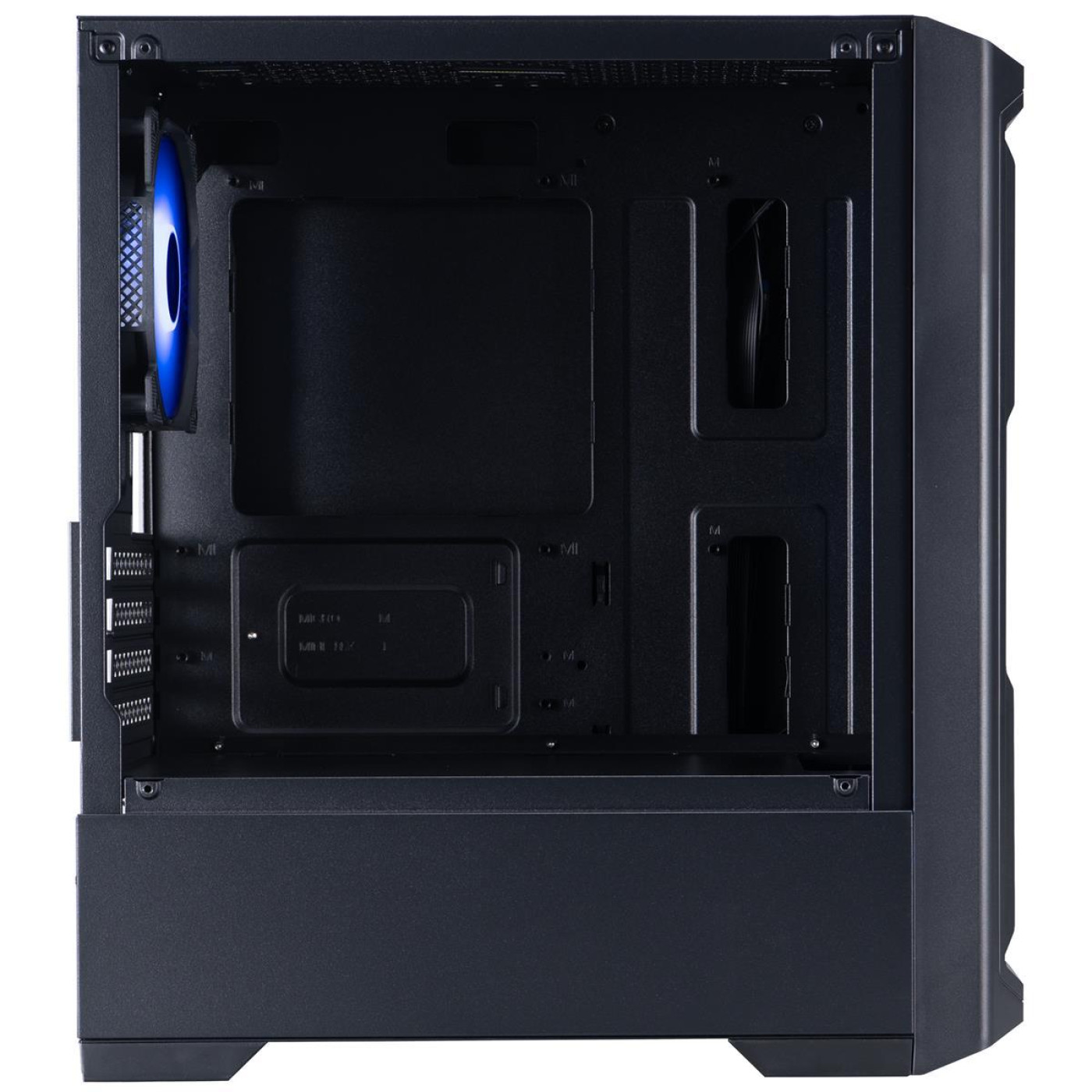 Корпус 1stPlayer H2-BK-4F7 Black (H2-BK-4F7) Без БП