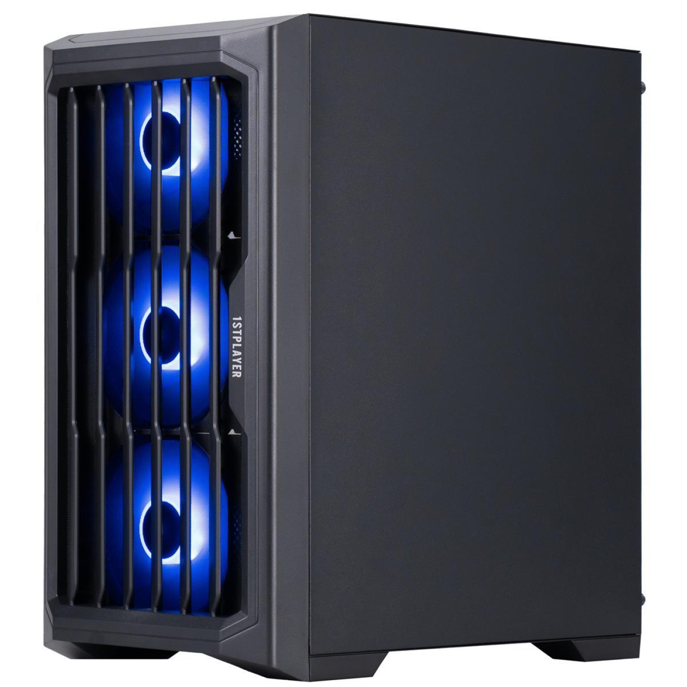 Корпус 1stPlayer H2-BK-4F7 Black (H2-BK-4F7) Без БП