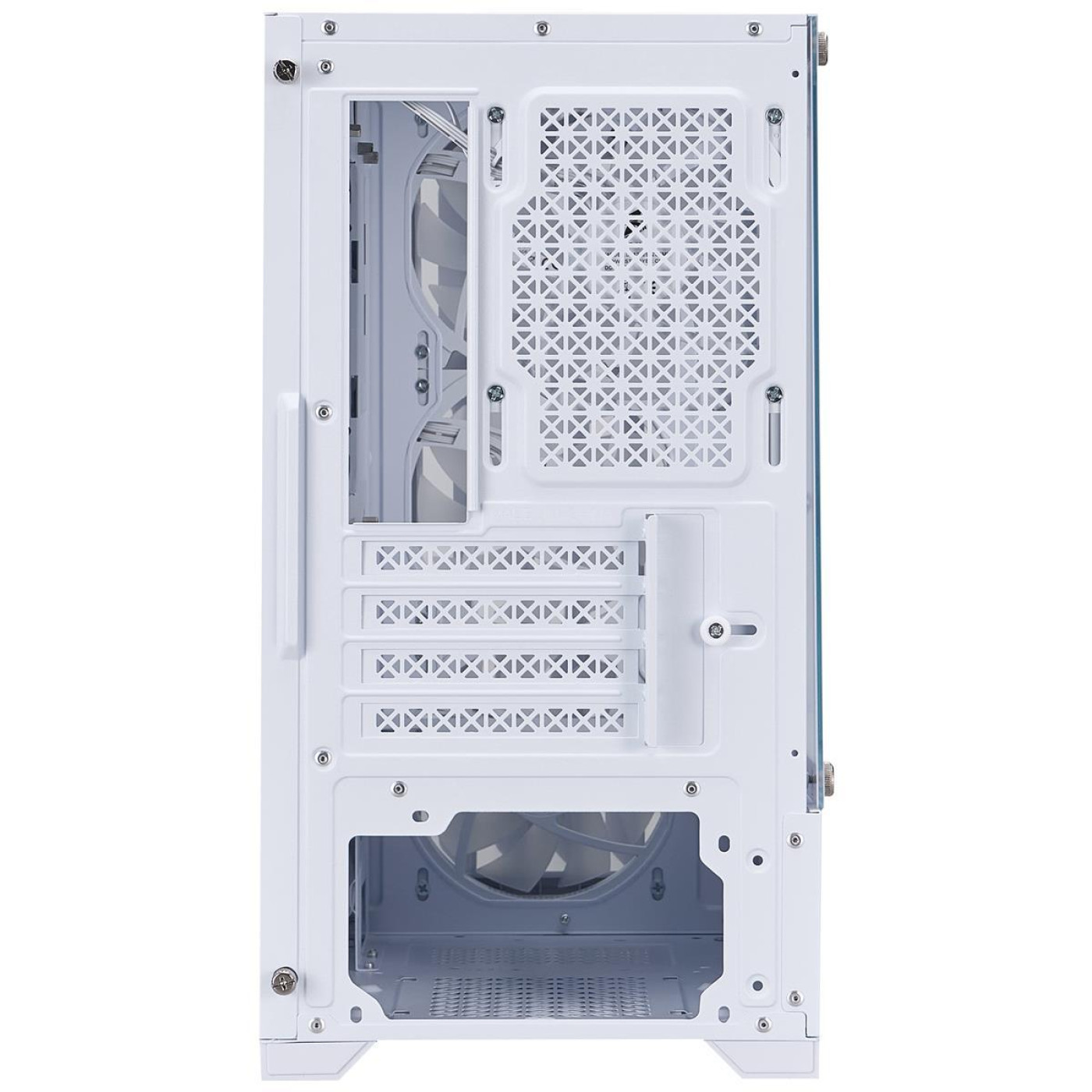Корпус 1stPlayer H2-WH-4F7-W White (H2-WH-4F7-W) Без БП