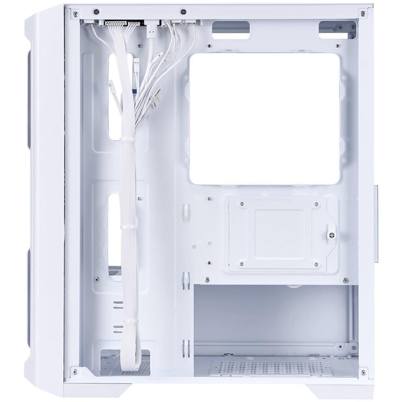 Корпус 1stPlayer H2-WH-4F7-W White (H2-WH-4F7-W) Без БП