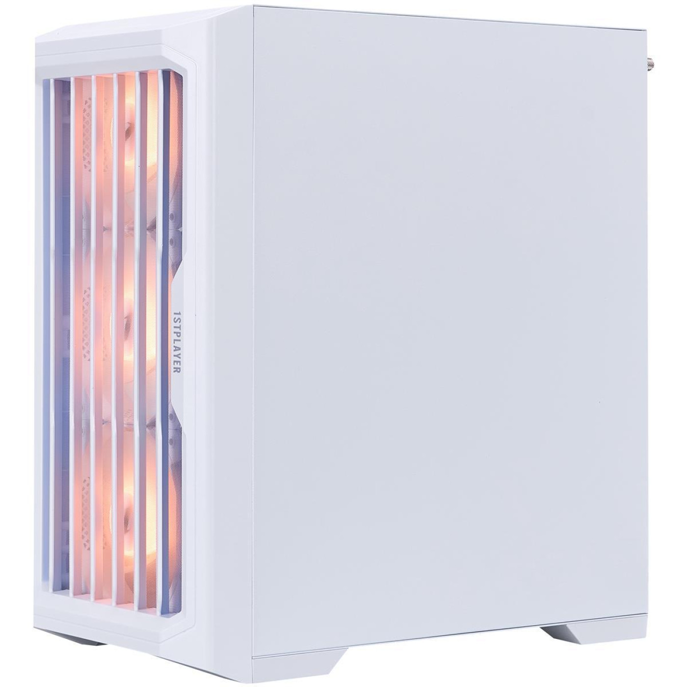 Корпус 1stPlayer H2-WH-4F7-W White (H2-WH-4F7-W) Без БП