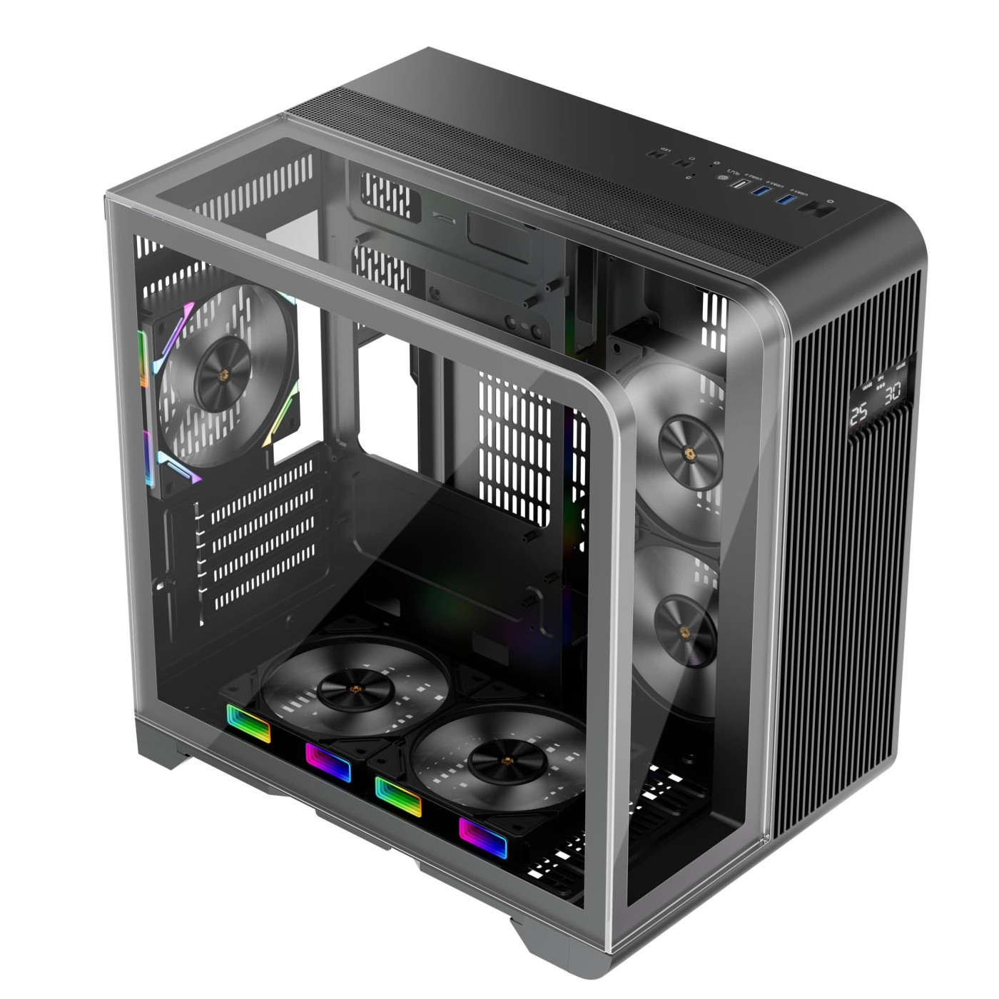 Корпус 1stPlayer RT5 Black без БЖ (RT5-BK) Без БП