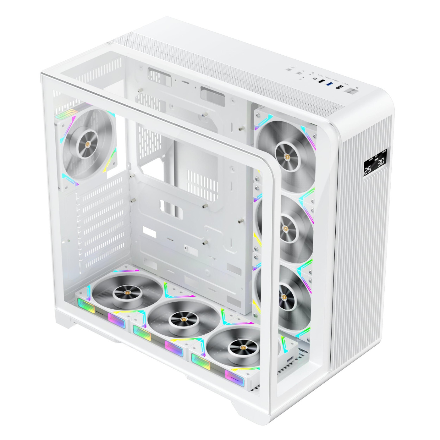 Корпус 1stPlayer RT7 White без БЖ (RT7-WH) Без БП