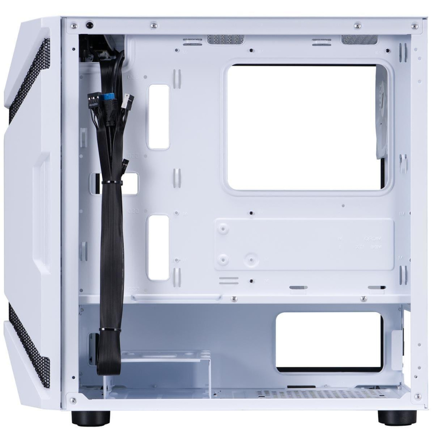 Корпус 1stPlayer D3-A-WH-1F7-14-W-1F7-W White без БЖ