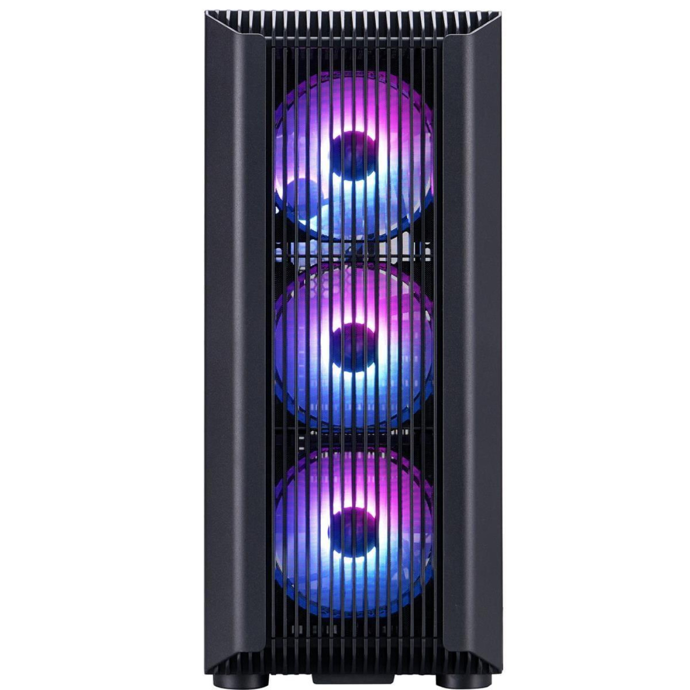 Корпус 1stPlayer H6-BK-4F7 Black без БЖ (H6-BK-4F7)