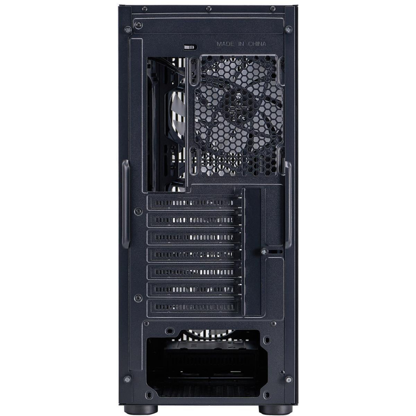 Корпус 1stPlayer H6-BK-4F7 Black без БЖ (H6-BK-4F7)