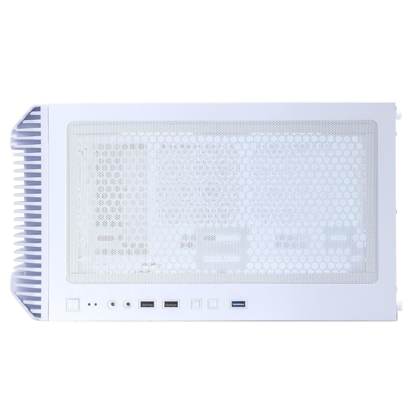 Корпус 1stPlayer H6-WH-4F7-W White без БЖ (H6-WH-4F7-W) Без БП