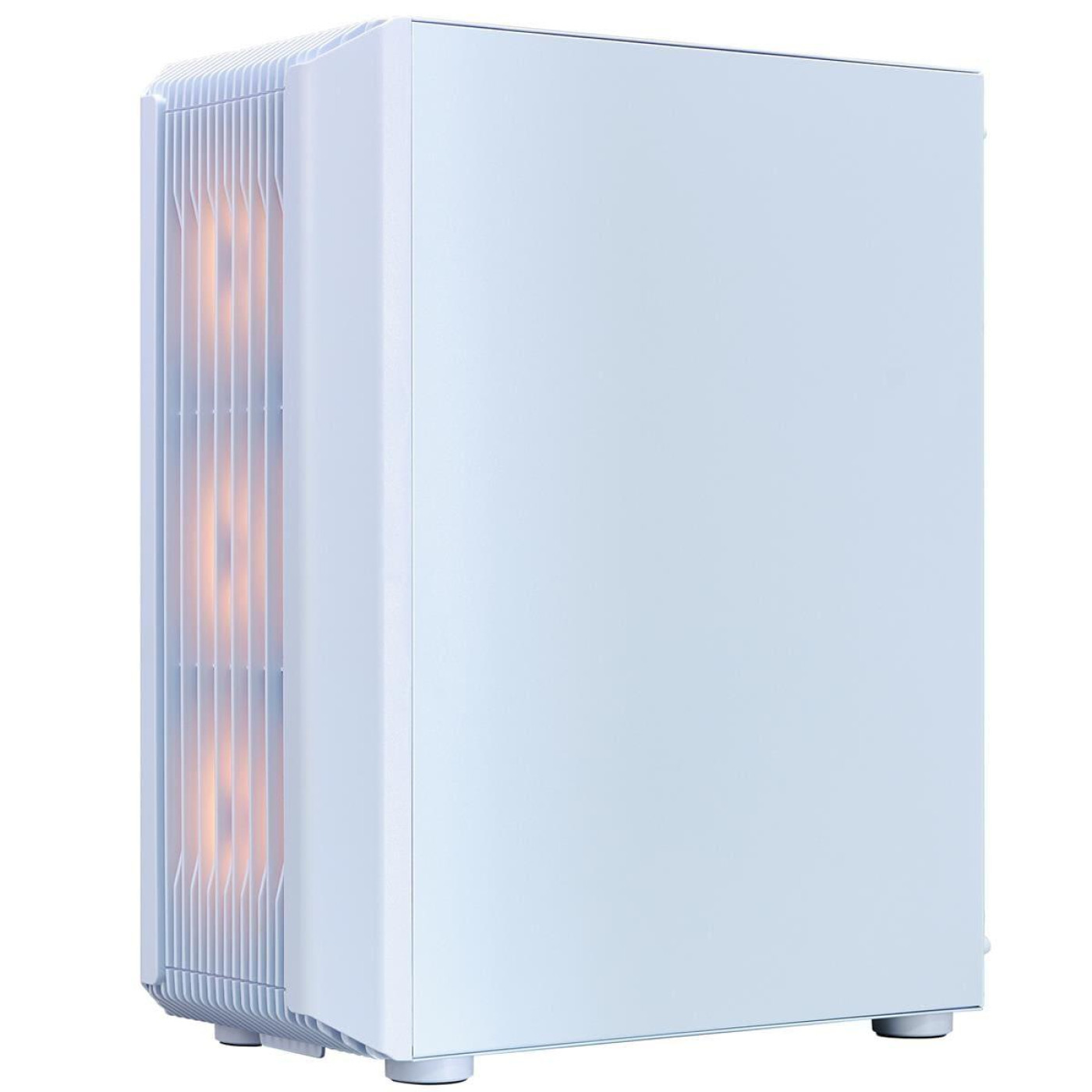 Корпус 1stPlayer H6-WH-4F7-W White без БЖ (H6-WH-4F7-W) Без БП