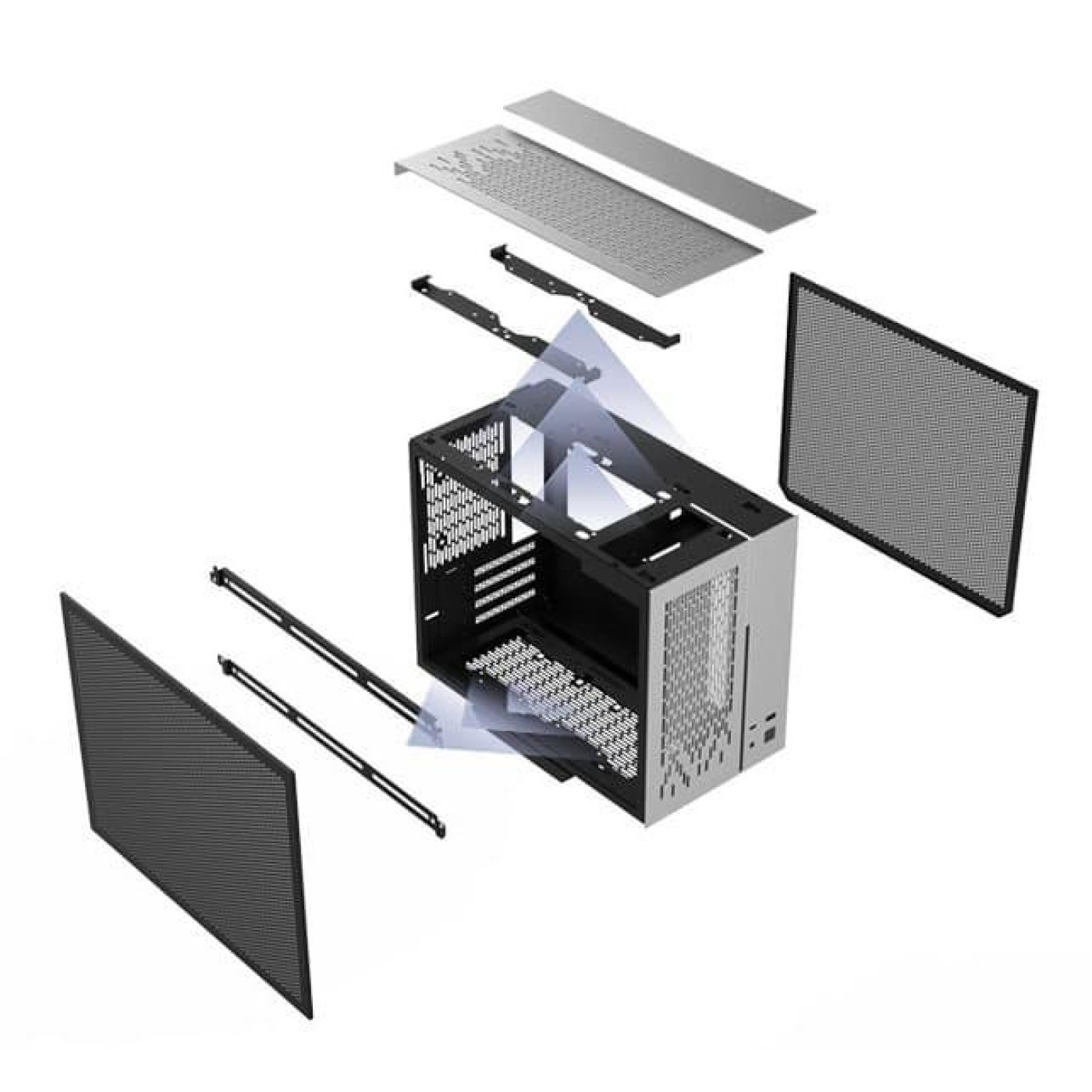 Корпус ALmordor Seiya 180 Matx Black (ALS180MBK) Без БП