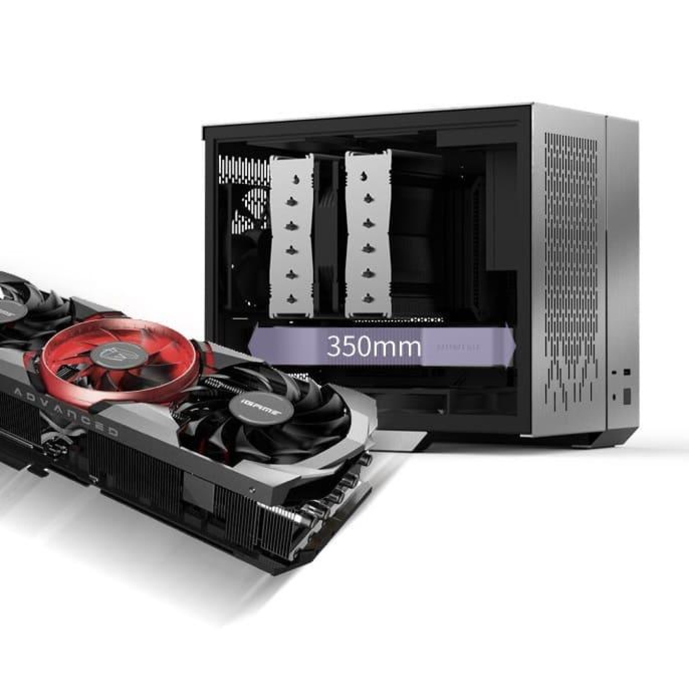 Корпус ALmordor Seiya 180 Matx Black (ALS180MBK) Без БП