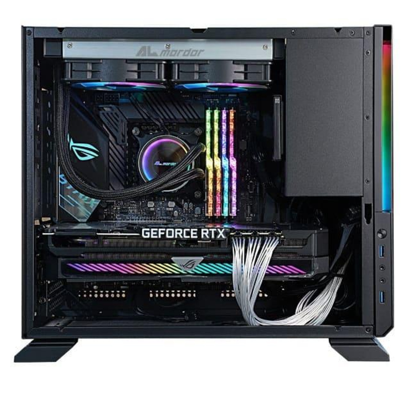 Корпус ALmordor Sparkle 170M Matx Black (ALS170MMBK) Без БП