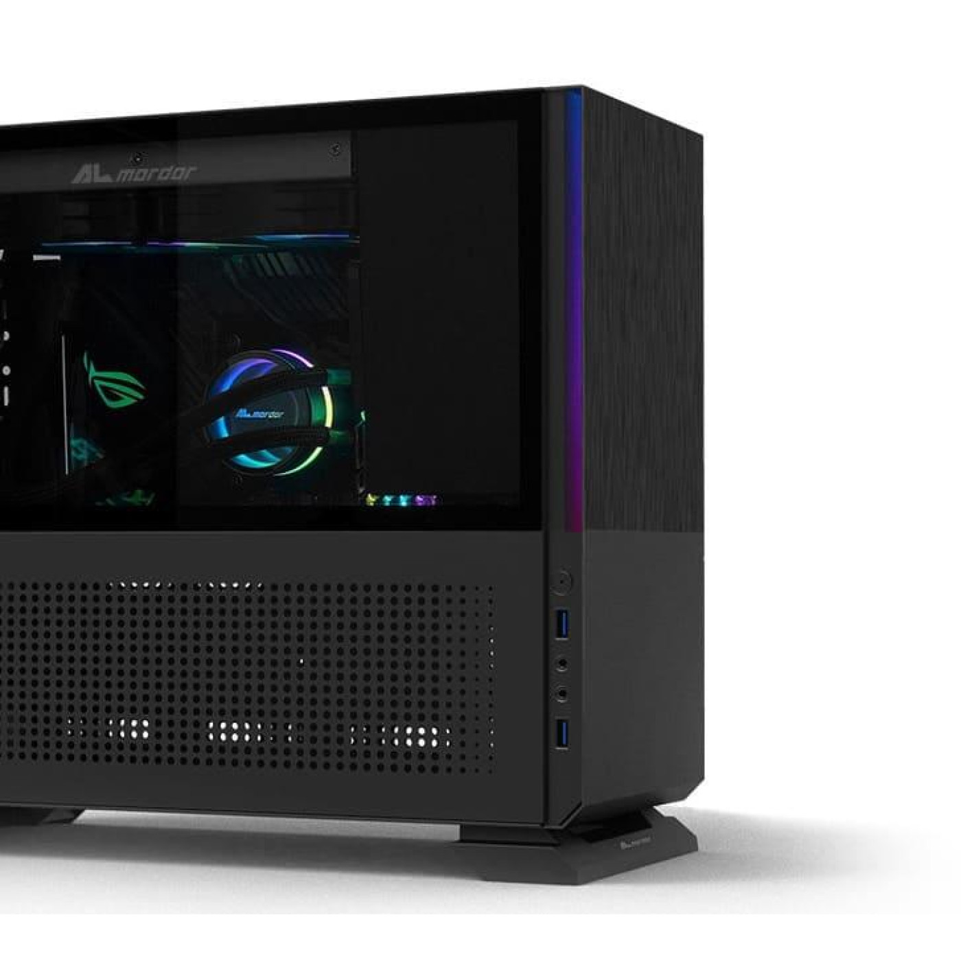 Корпус ALmordor Sparkle 170M Matx Black (ALS170MMBK) Без БП