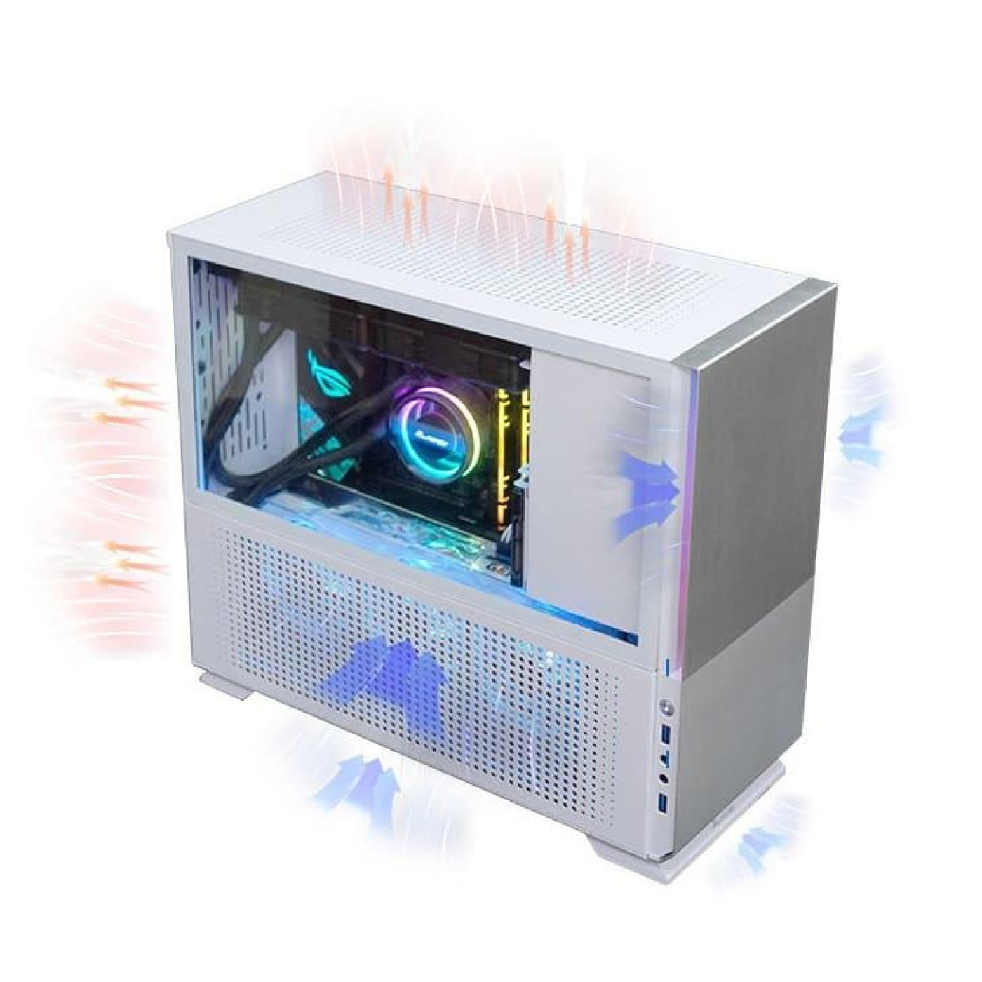 Корпус ALmordor Sparkle 170M Matx Black (ALS170MMBK) Без БП