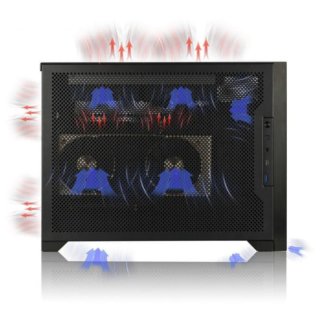 Корпус ALmordor Sharky 170I ITX White (ALS170IWH) Без БП