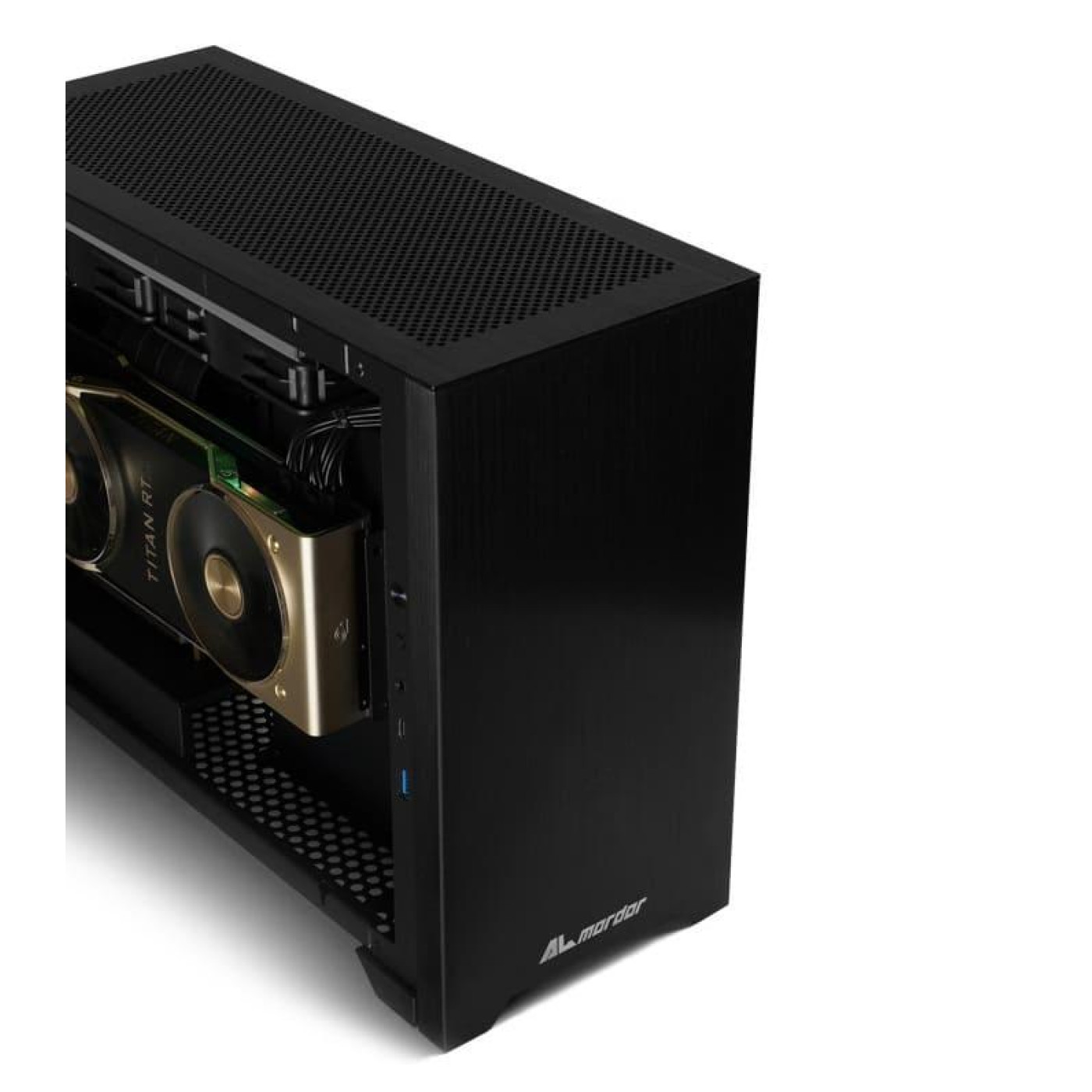 Корпус ALmordor Sharky 170I ITX White (ALS170IWH) Без БП