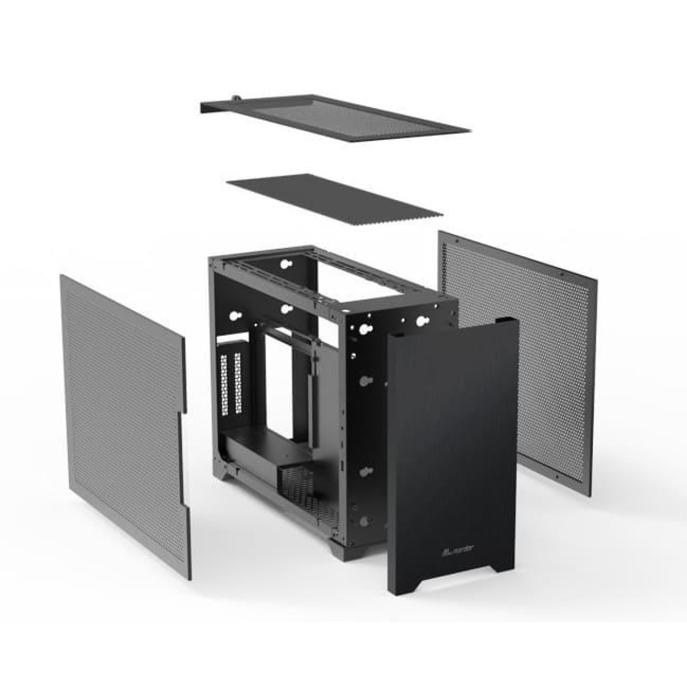 Корпус ALmordor Sharky 170I ITX White (ALS170IWH) Без БП