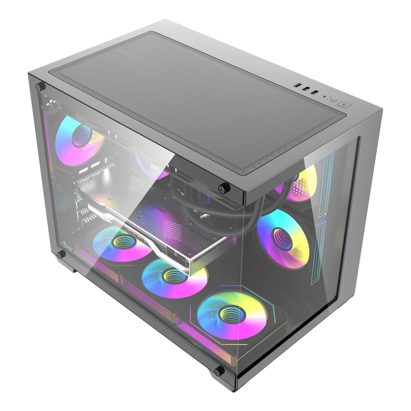 Корпус Darkflash B275 PRO Black (B275 PRO BLACK)