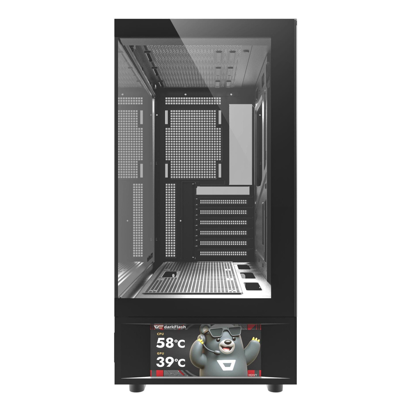 Корпус Darkflash DS950V Black (DS950V BLACK)