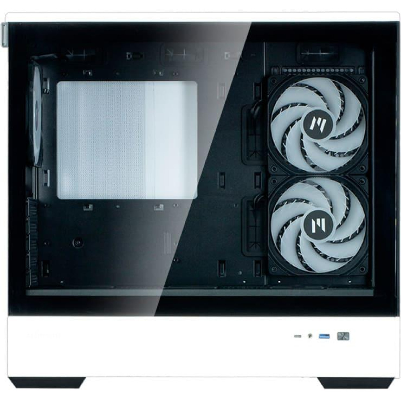 Корпус Zalman P30 без БП Black/White (P30BW)