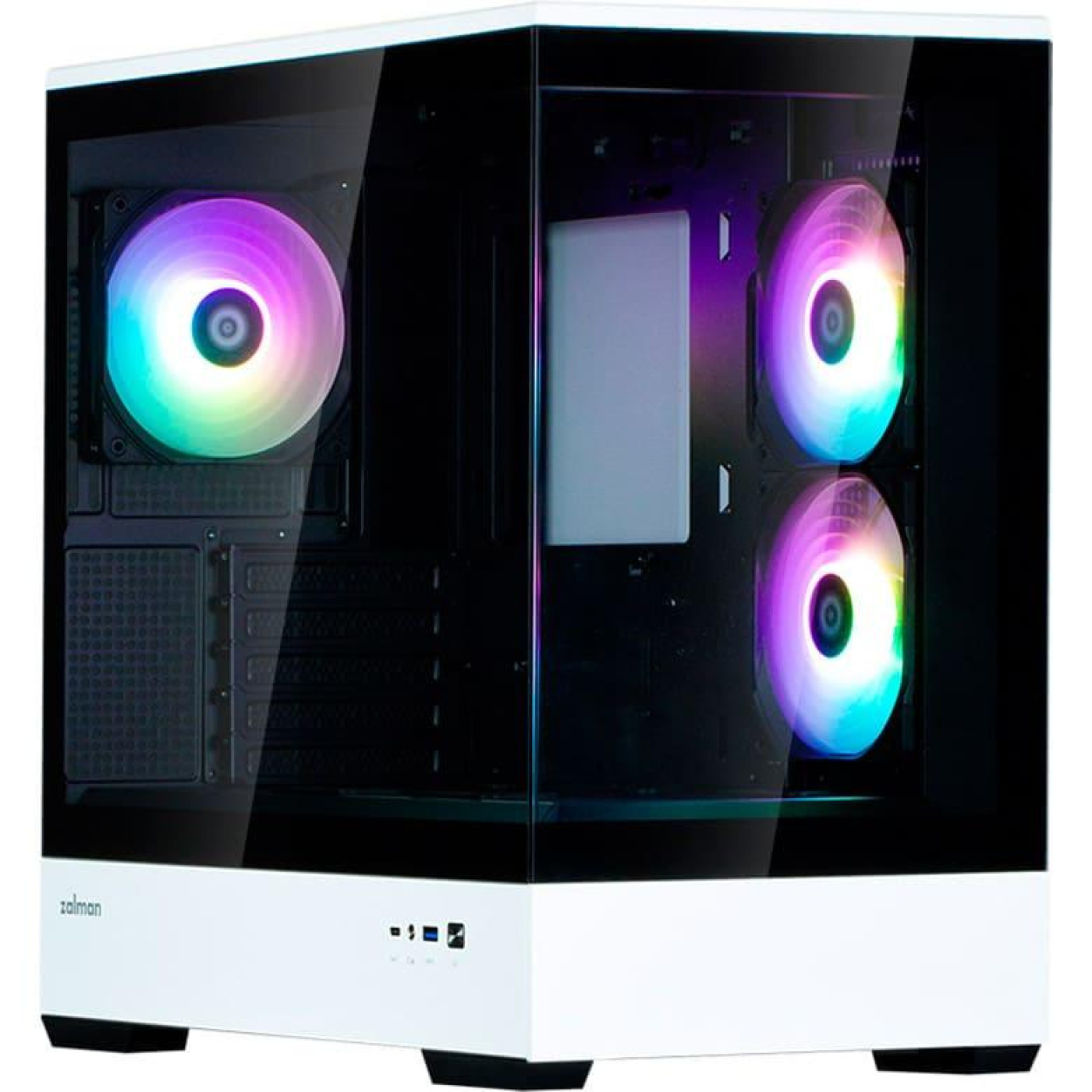 Корпус Zalman P30 без БП Black/White (P30BW)