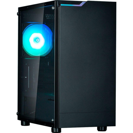 Корпус Zalman T4 Plus без БЖ, 2xUSB3.0, 1xUSB2.0, 1x120мм ARGB, VGA 3200мм, mATX, чорний (T4PLUS)
