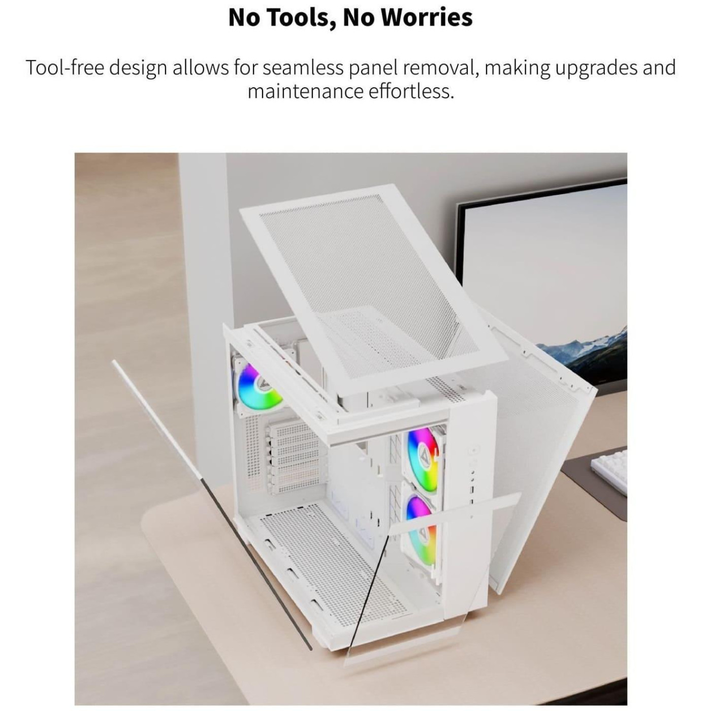 Корпус MONTECH KING 65 PRO White (KING 65 PRO (W)) Без БП