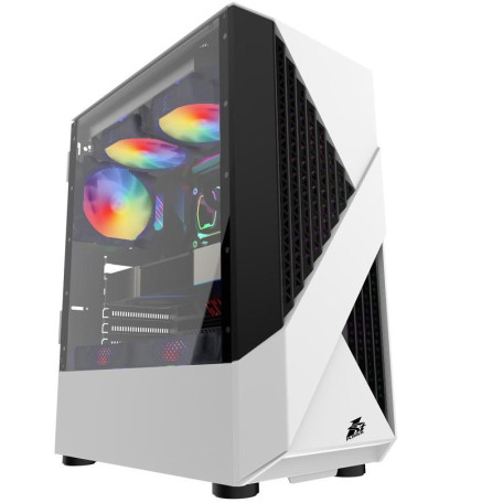 Корпус 1stPlayer F3-A-WH-4F1-PS-600FK-EU White 600W (F3-A-WH-4F1-PS-600FK-EU)