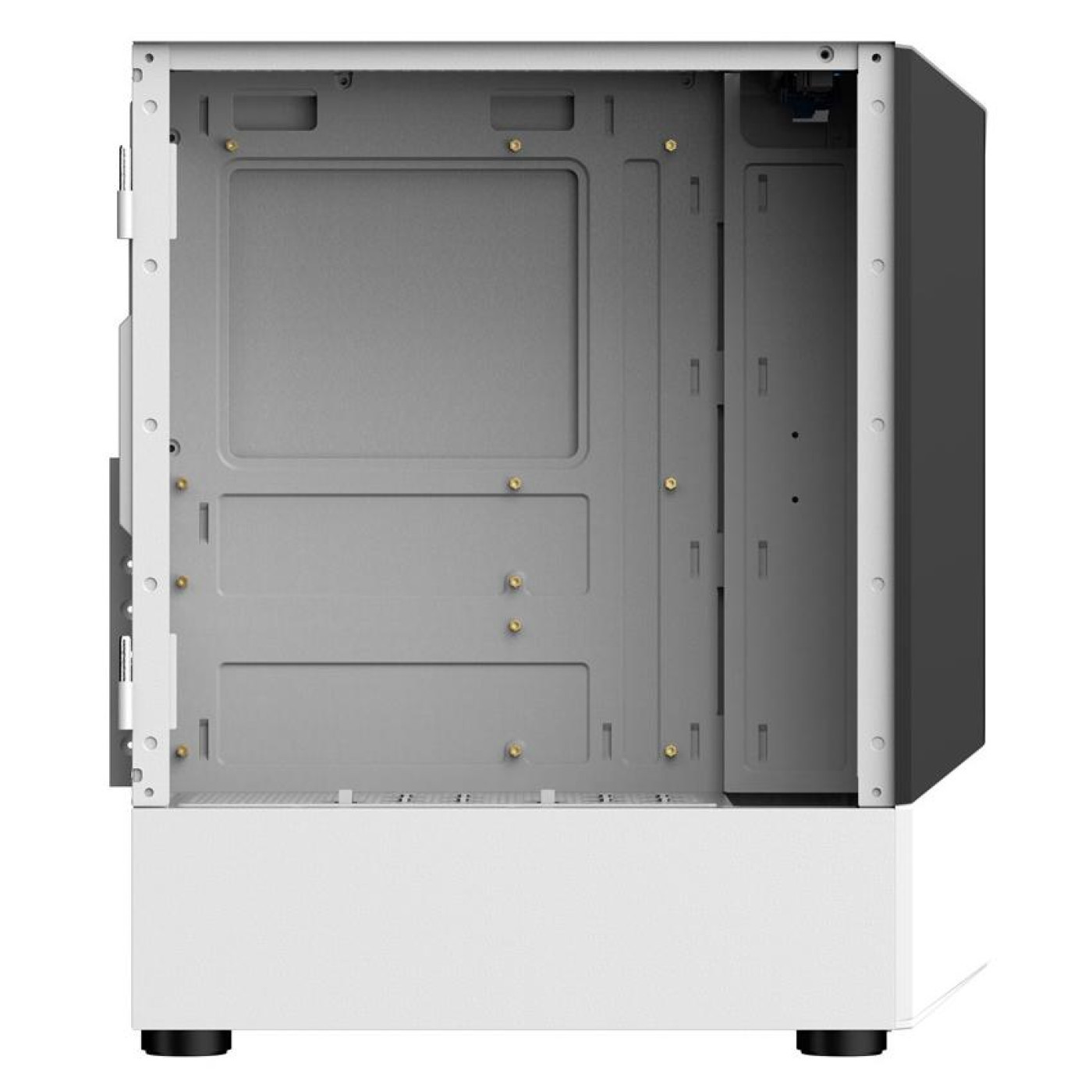 Корпус 1stPlayer F3-A-WH-4F1-PS-600FK-EU White 600W (F3-A-WH-4F1-PS-600FK-EU)