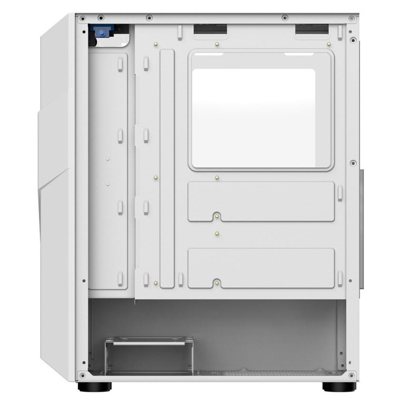 Корпус 1stPlayer F3-A-WH-4F1-PS-600FK-EU White 600W (F3-A-WH-4F1-PS-600FK-EU)