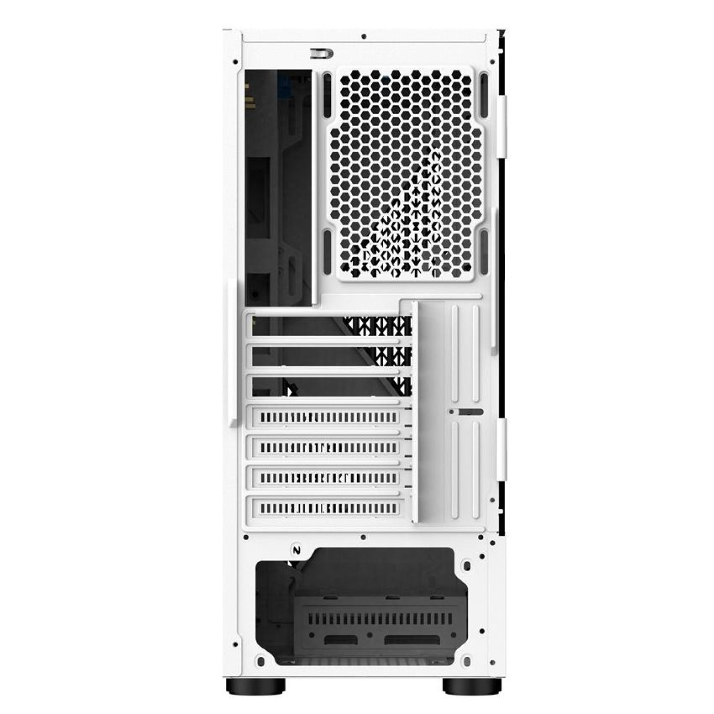 Корпус 1stPlayer F3-A-WH-4F1-PS-600FK-EU White 600W (F3-A-WH-4F1-PS-600FK-EU)