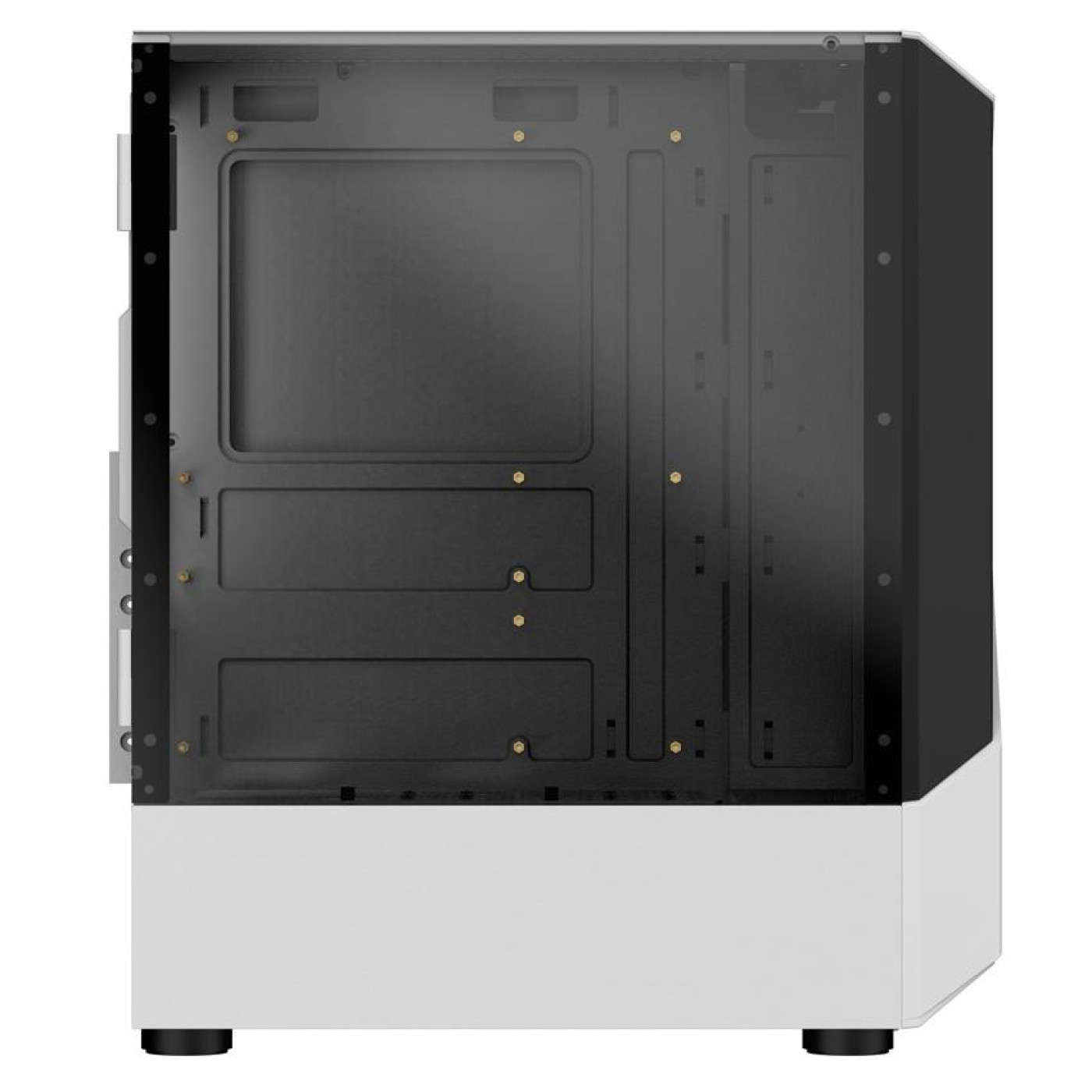 Корпус 1stPlayer F3-A-WH-4F1-PS-600FK-EU White 600W (F3-A-WH-4F1-PS-600FK-EU)