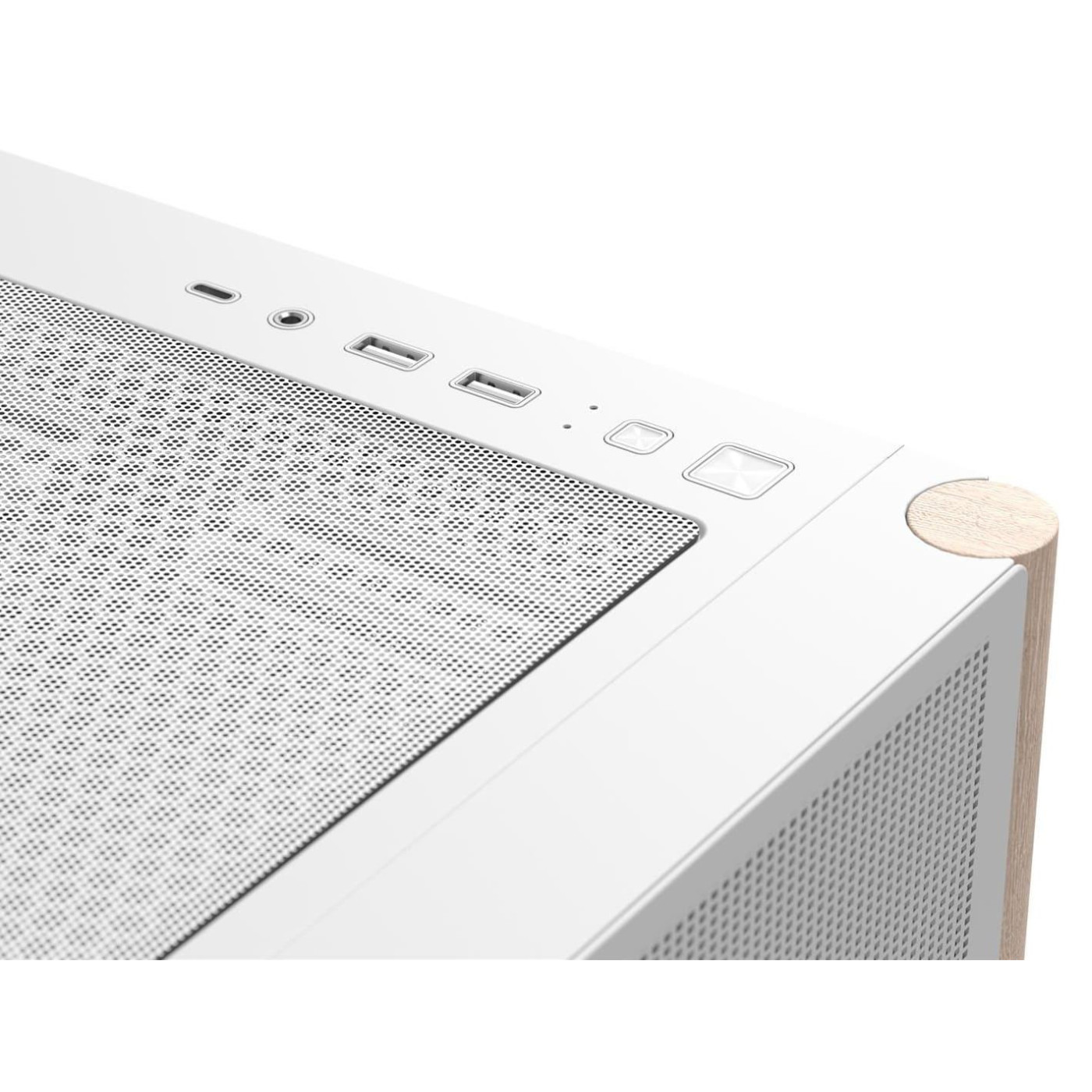 Корпус Aerocool D301A-G-WT-v2 White без БП (ACCS-DS03043.21)