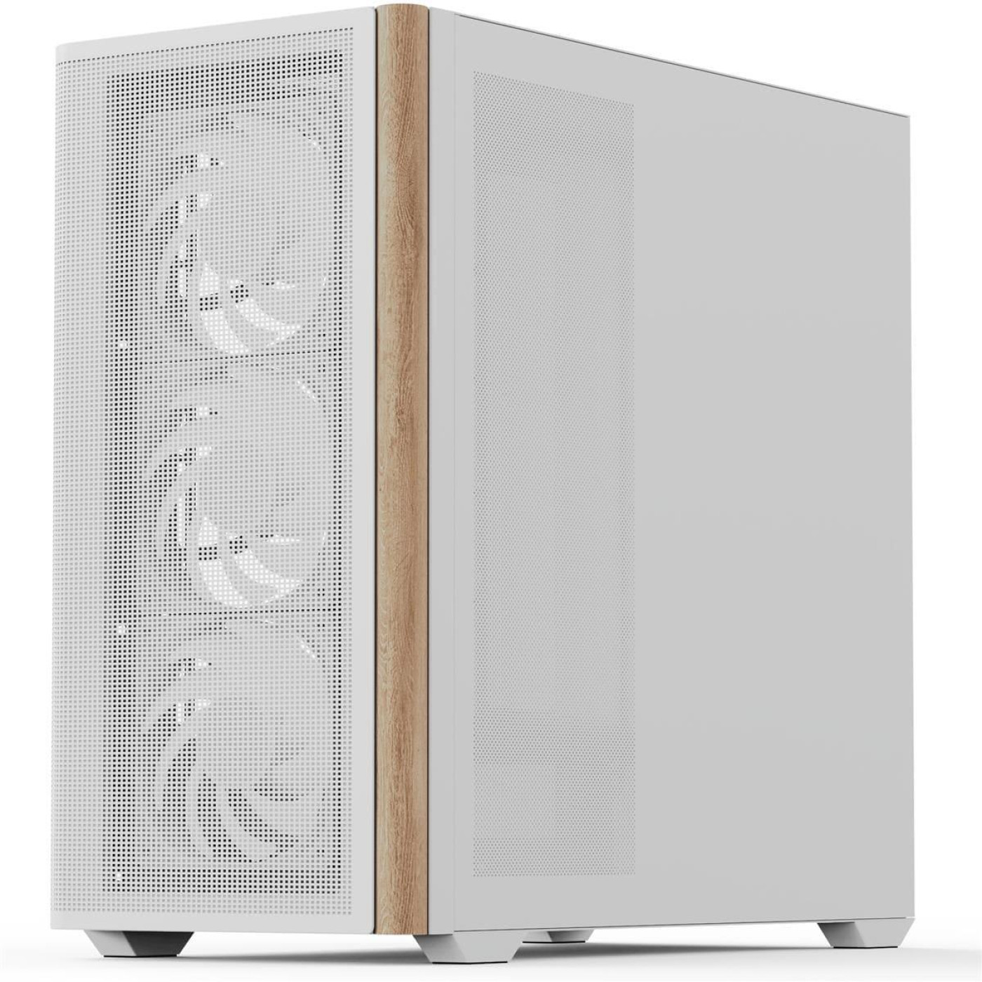 Корпус Aerocool D301A-G-WT-v2 White без БП (ACCS-DS03043.21)