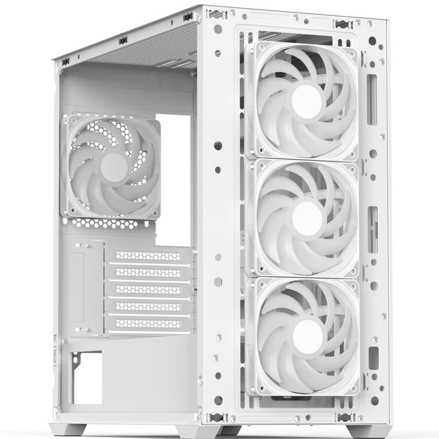 Корпус Aerocool D302A-G-WT-v1 White (ACCS-DS04043.21) Без БП