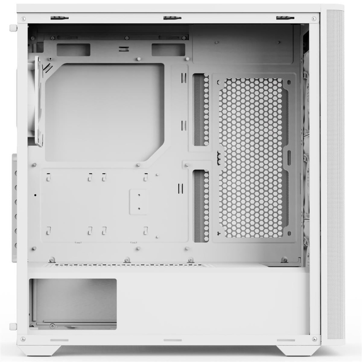 Корпус Aerocool D501A-G-WT-v2 White без БП (ACCM-DS01043.21)