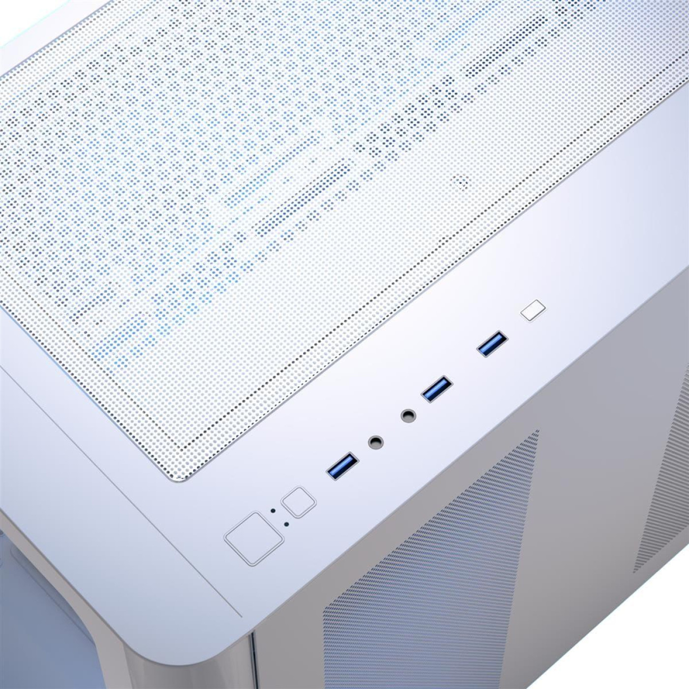 Корпус Aerocool P500C-G-WT-v1 White без БП (ACCM-PN01043.21)