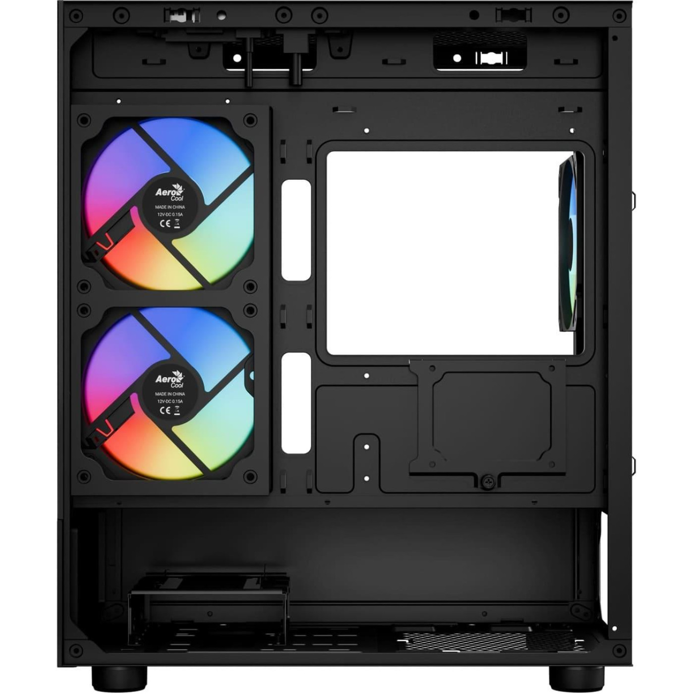 Корпус Aerocool Viewport Mini-G-BK-v2 Black без БП (ACCM-ES09133.11)