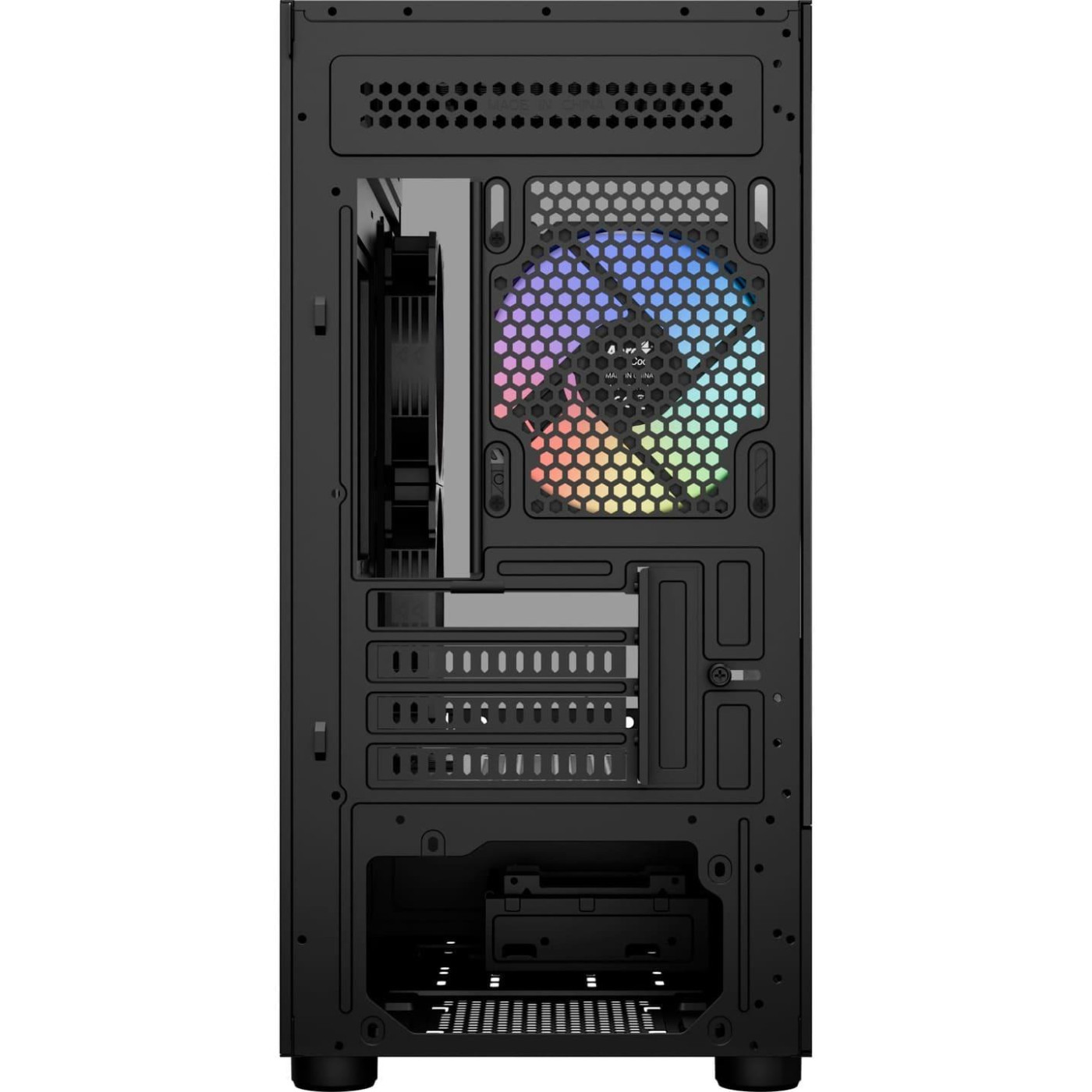 Корпус Aerocool Viewport Mini-G-BK-v2 Black без БП (ACCM-ES09133.11)