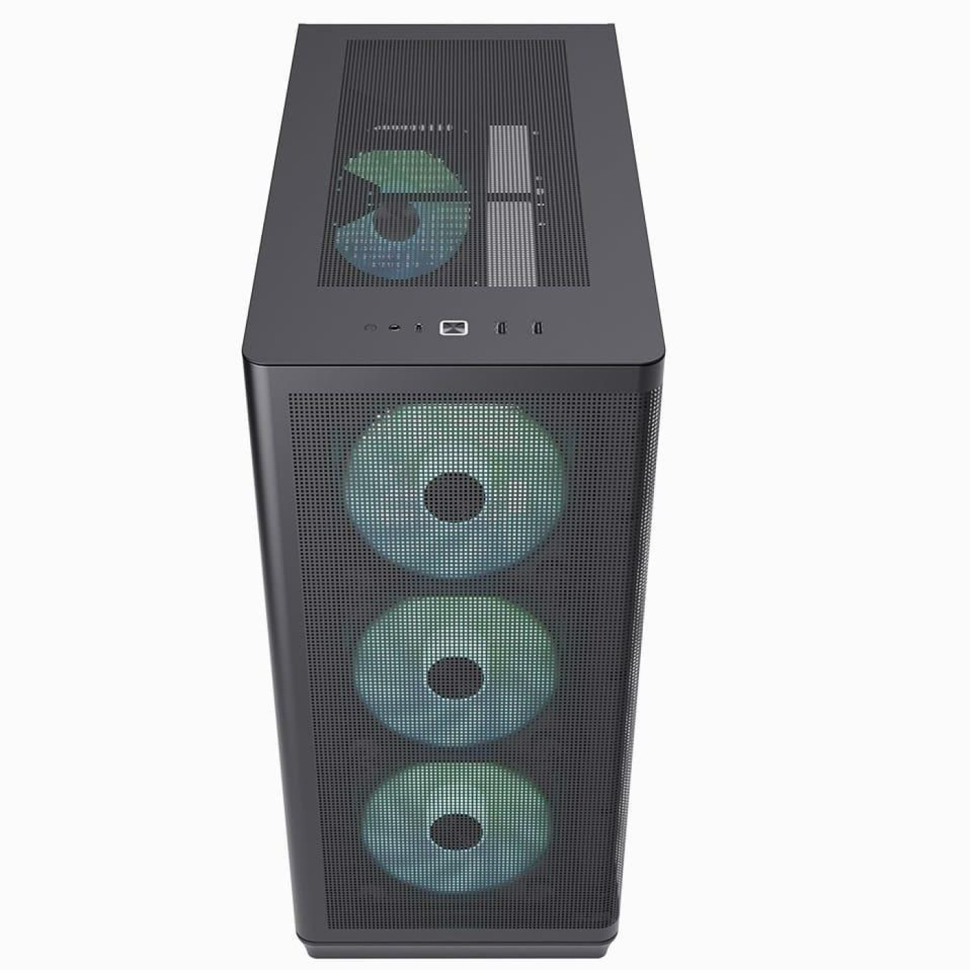 Корпус APNX Creator C1-R Black без БП (APCM-CR01243.11)