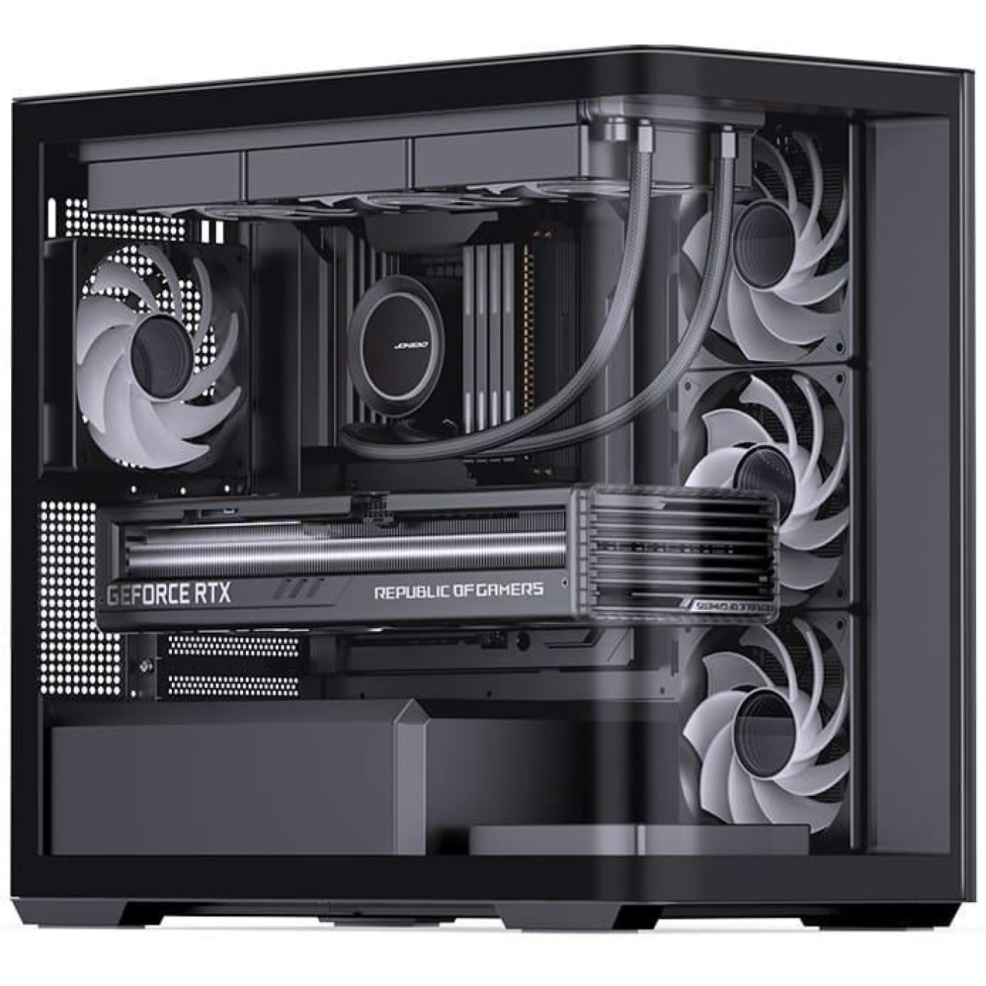 Корпус Jonsbo D300 Black (D300 Black)