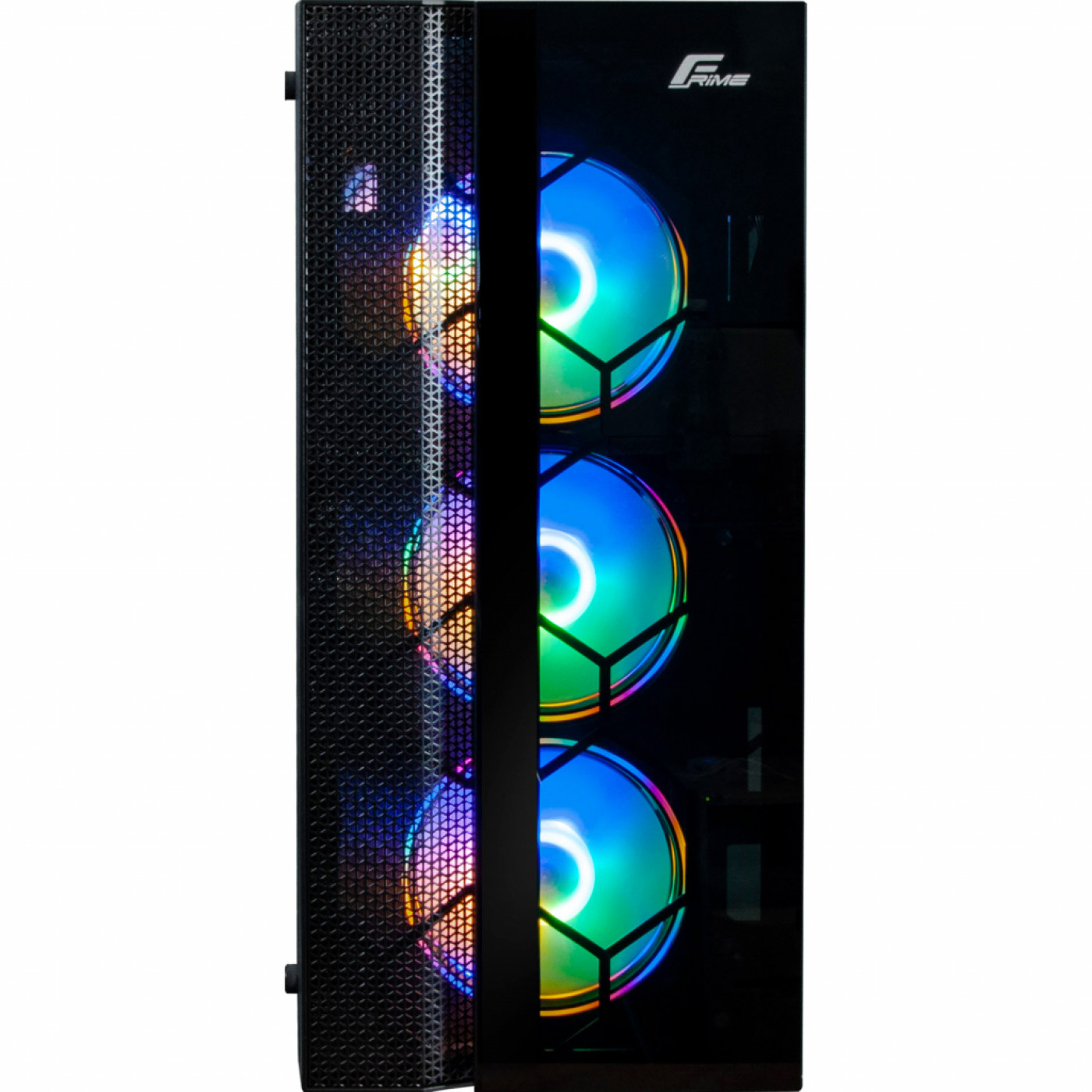 Корпус Frime Nucleus Black USB 3.0 без БП Nucleus-U3-GLS-4DTRMLT16.6WP Без БЖ