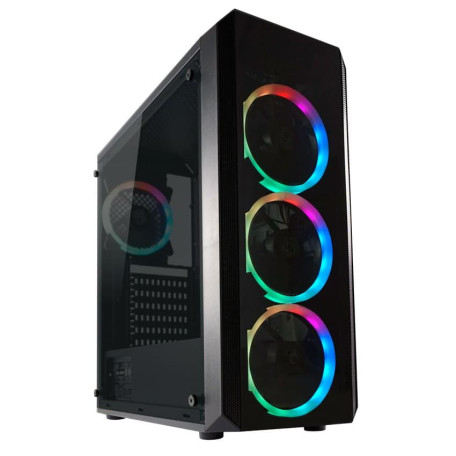 Корпус LC-Power 703B Quad-Luxx Black (LC-703B-ON) Б/в