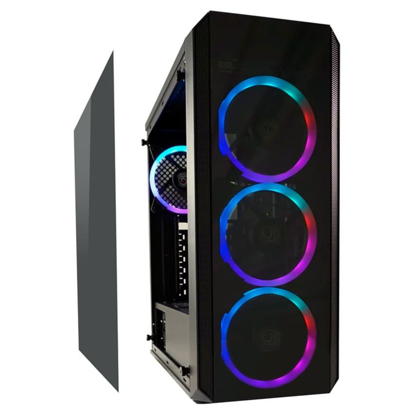 Корпус LC-Power 703B Quad-Luxx Black (LC-703B-ON) Б/в
