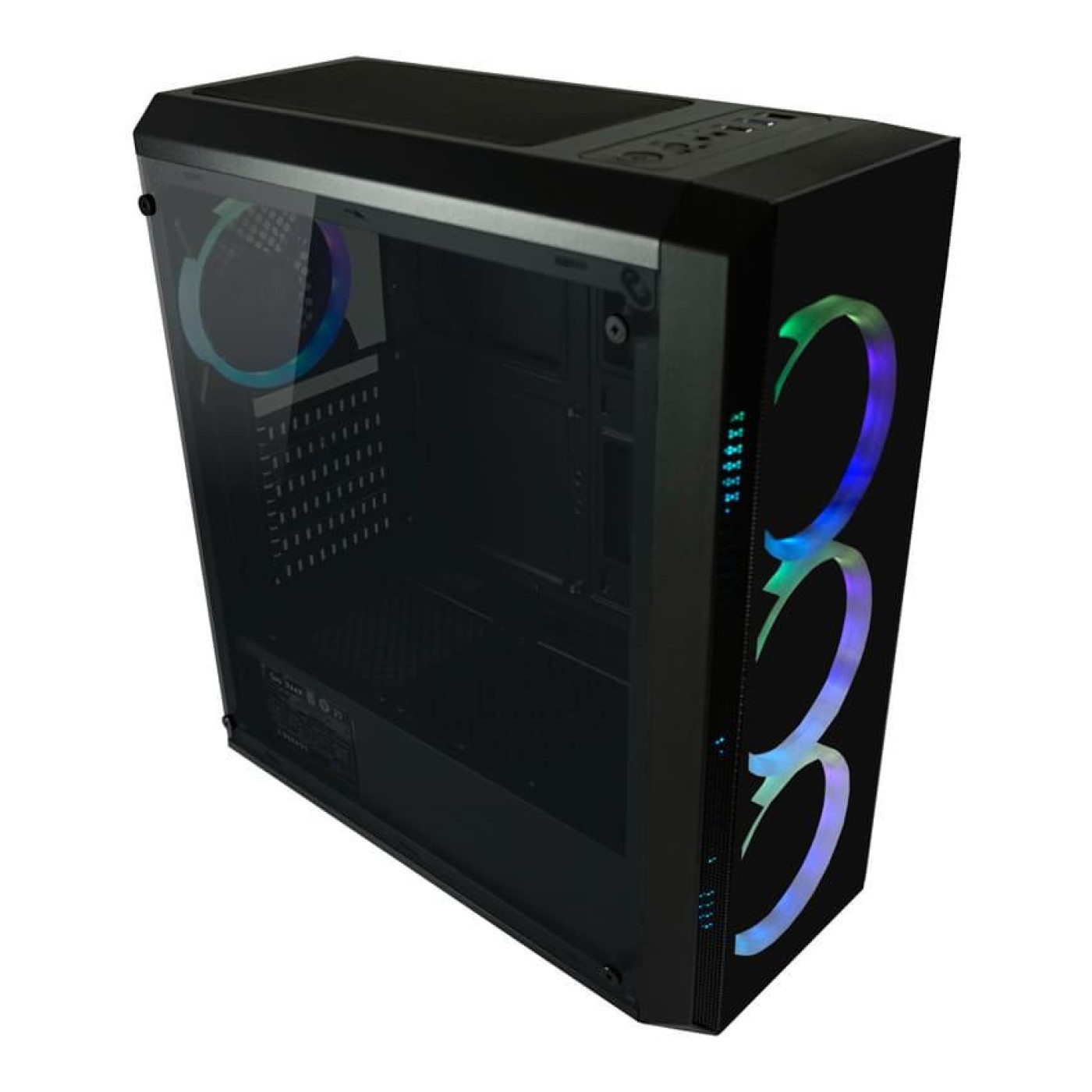 Корпус LC-Power 703B Quad-Luxx Black (LC-703B-ON) Б/в